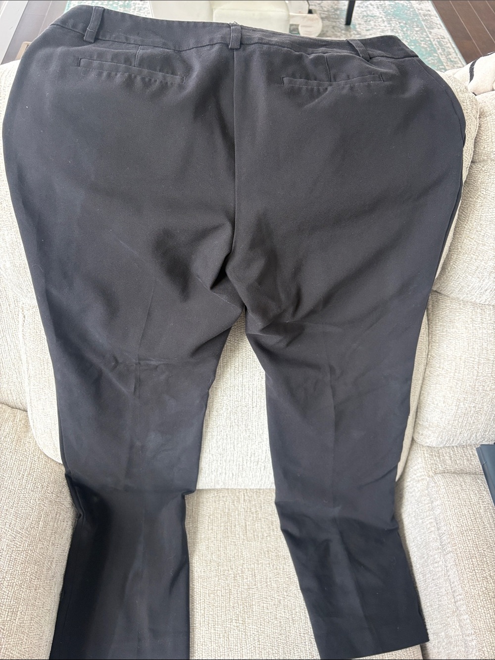 Apt. 9 Black Straight-Leg Women's Pants - Picture 4 of 6